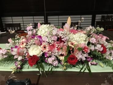 テーブル花｜「花の店フラワーキャンパス」　（茨城県つくば市の花キューピット加盟店 花屋）のブログ