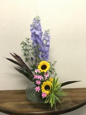 少し涼しげに…｜「花の店フラワーキャンパス」　（茨城県つくば市の花キューピット加盟店 花屋）のブログ